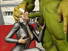 cgi monster blowjob picture