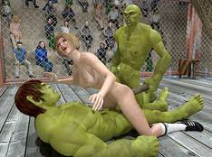 Gangbanged cg cartoon heroes